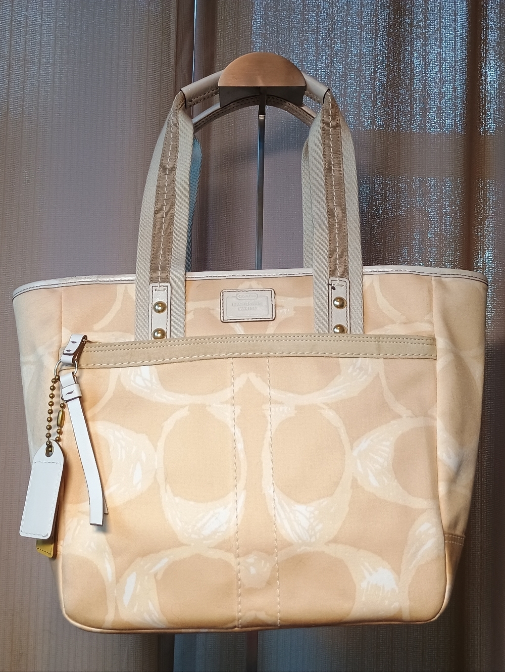 Coach Signature Scribble Tote